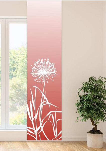 Flächenvorhang Allium 24 pfeffer   Made in Germany